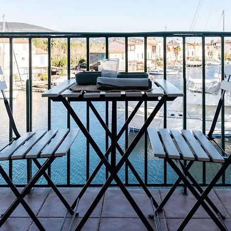 Bright Nest With Balcony And View On The Port Apartment